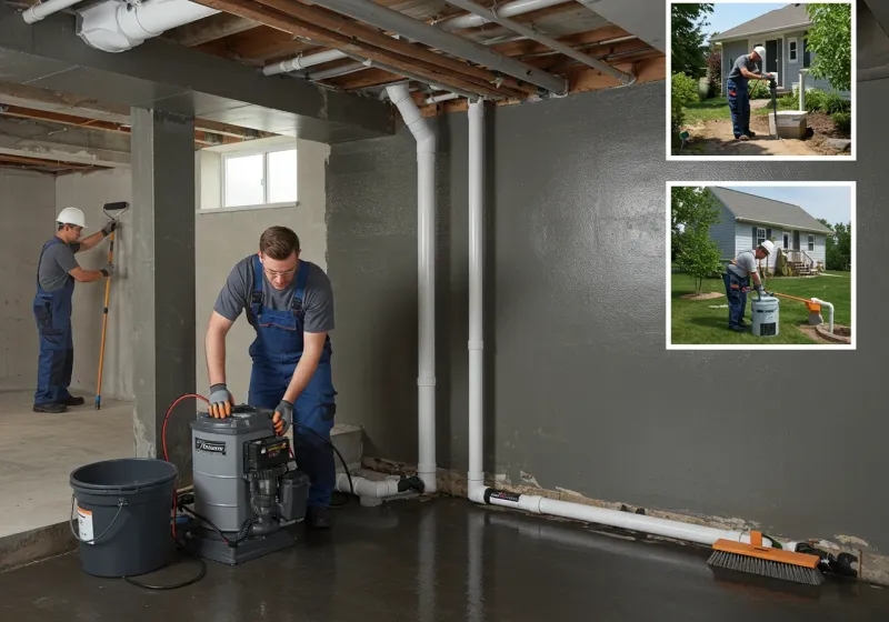 Basement Waterproofing and Flood Prevention process in Malvern, AL